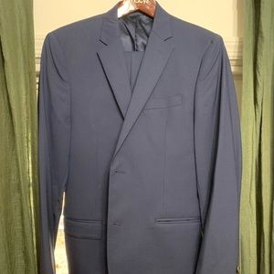 Ralph Lauren Blue Wool Suite 40L 34/34 pant